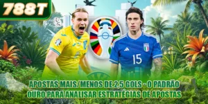 Apostas Mais/Menos 2.5 Gols