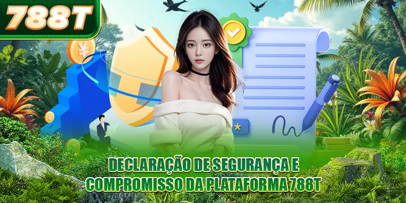 Declaração de segurança e compromisso da plataforma 788T