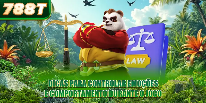 Dicas para controlar emoções e comportamento durante o jogo