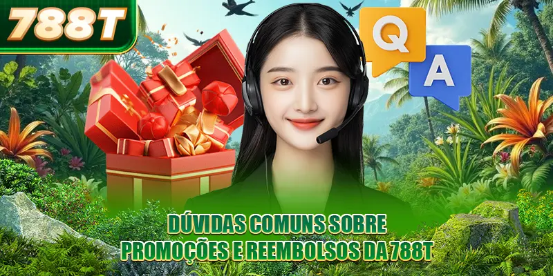 Dúvidas comuns sobre promoções e reembolsos da 788T