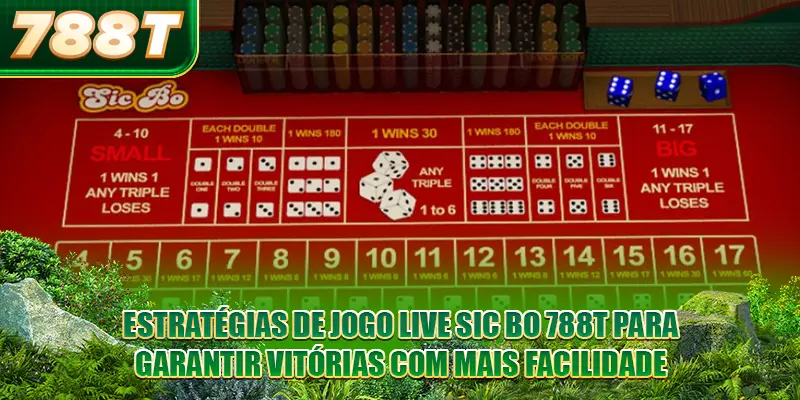 Estratégias de jogo Live Sic Bo 788T para garantir vitórias com mais facilidade