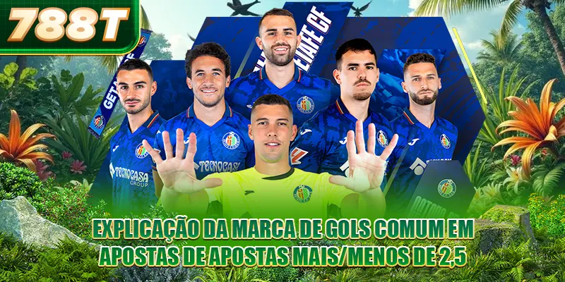 Explicação do marco de gols popular nas apostas mais/menos 2.5 gols