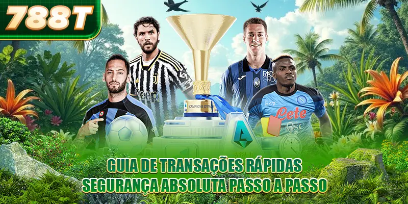 Guia de transações rápidas, segurança absoluta passo a passo