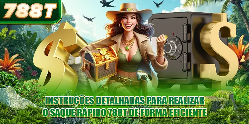 Instruções detalhadas para realizar o saque rápido 788T de forma eficiente.