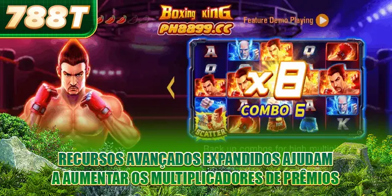 Recursos avançados expandidos ajudam a aumentar os multiplicadores de prêmios