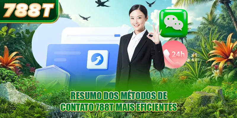 Resumo dos métodos de contato 788T mais eficientes